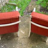 Pair of antique armchairs