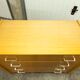 Commode scandinave  4 tiroirs 1990 couleur miel