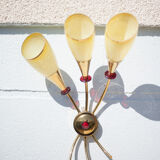 Lunel house, 3-burner wall lamp