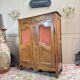 Walnut cabinet from the louis xv xviii century
