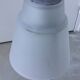 Glass and metal table lamp - Italian design 1990