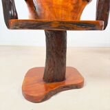 Brutalist bench and armchair set