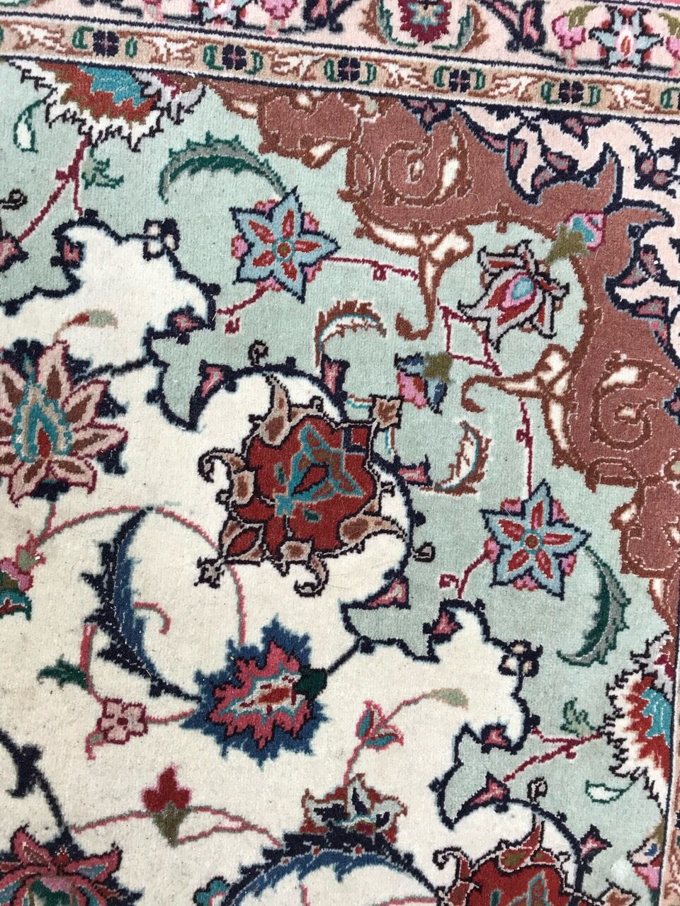 Persian tabriz carpet end 153x219 cm