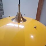Hanging lamp with counterweight Italy 1950s