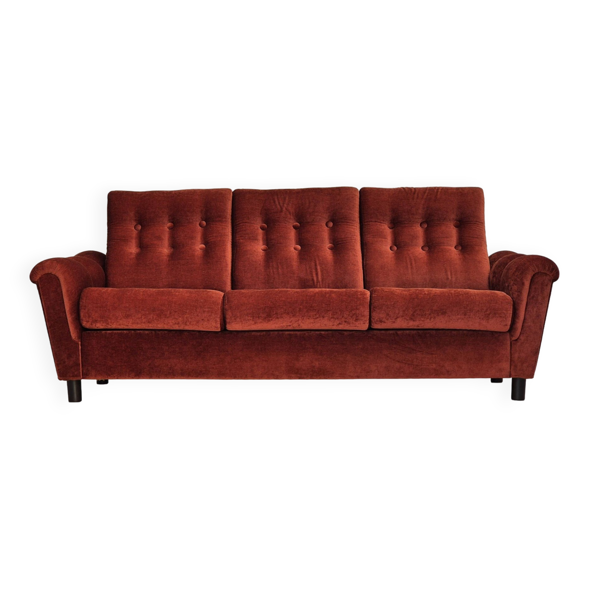 Années 1980, canapé danois 3 places