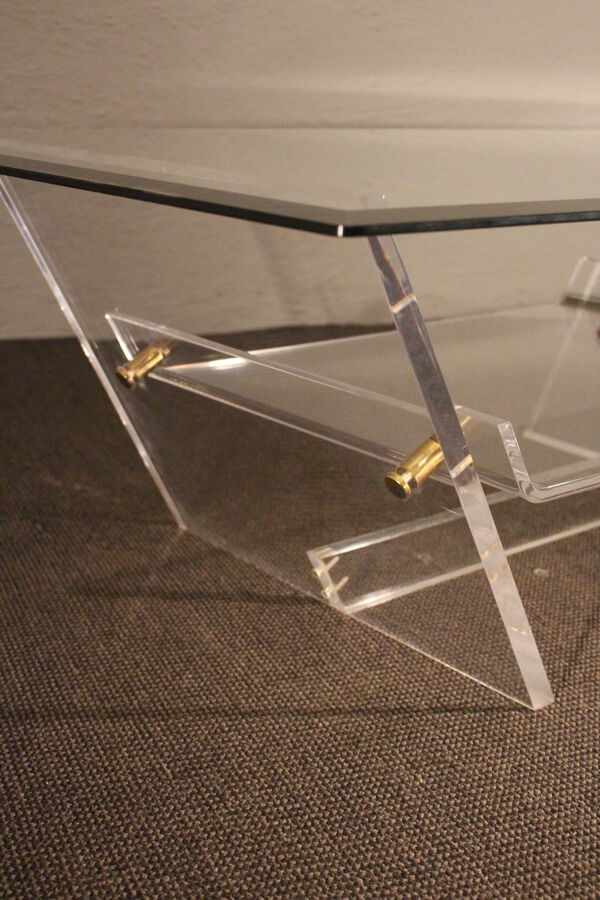 Table basse de Pierre Vandel 1970