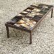 Ceramic coffee table by Roger Capron, Vallauris 1970s
