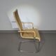 Ensemble de 4 chaises de salle à manger en osier « B25 » par Axel Bruchhäuser pour Tecta, Allemagne, années 1980