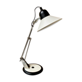 Aluminor articulated desk lamp France vintage 70s