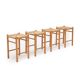 Condogu stools by Luigi Massoni for Porro, 1970s, set of 4.