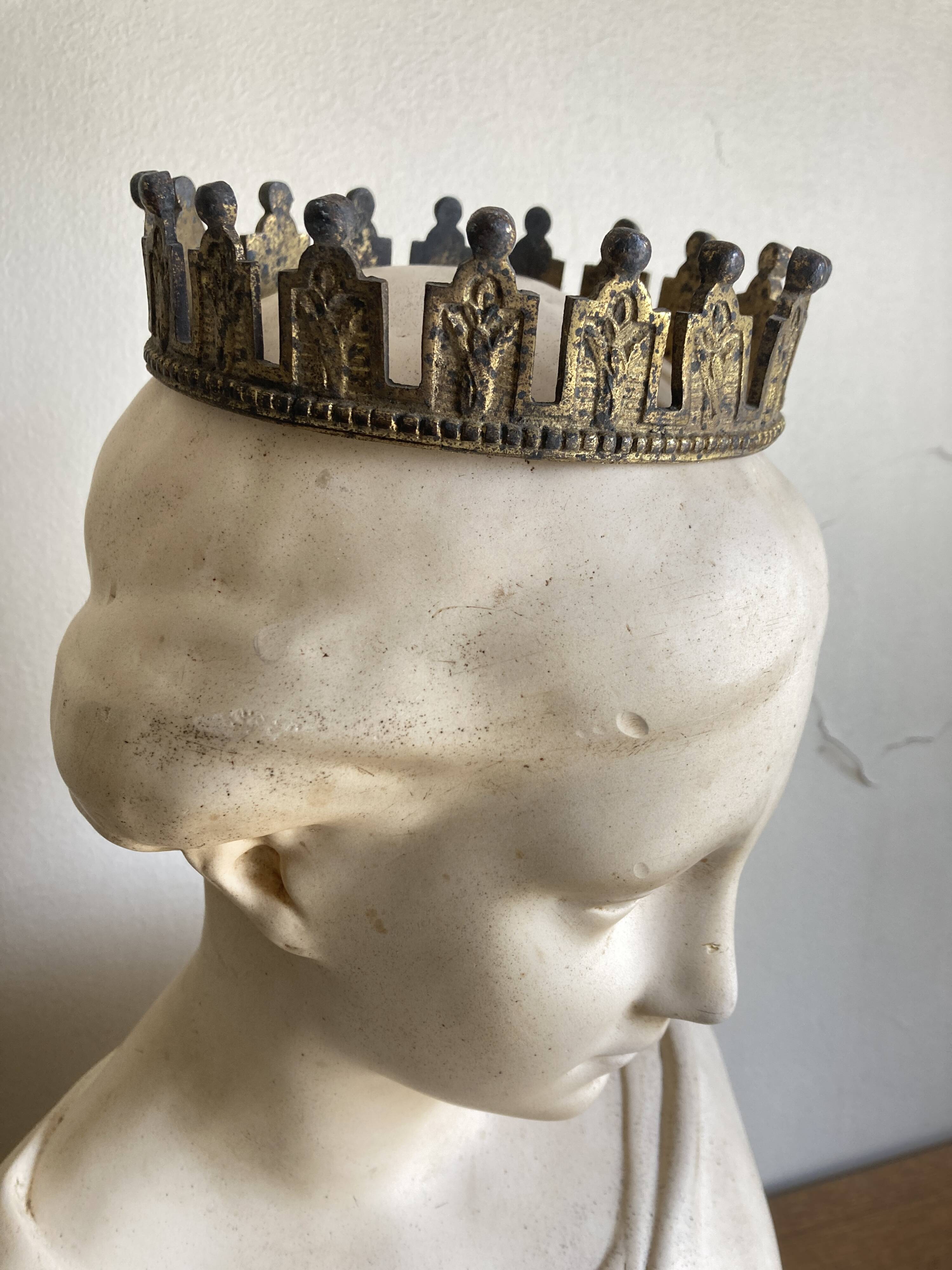 Plaster head known as Wicar, Renaissance Italy 17th century, Louvre Museum