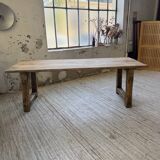 1950s pine farmhouse table 220cm