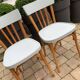 Pair of bistro chairs