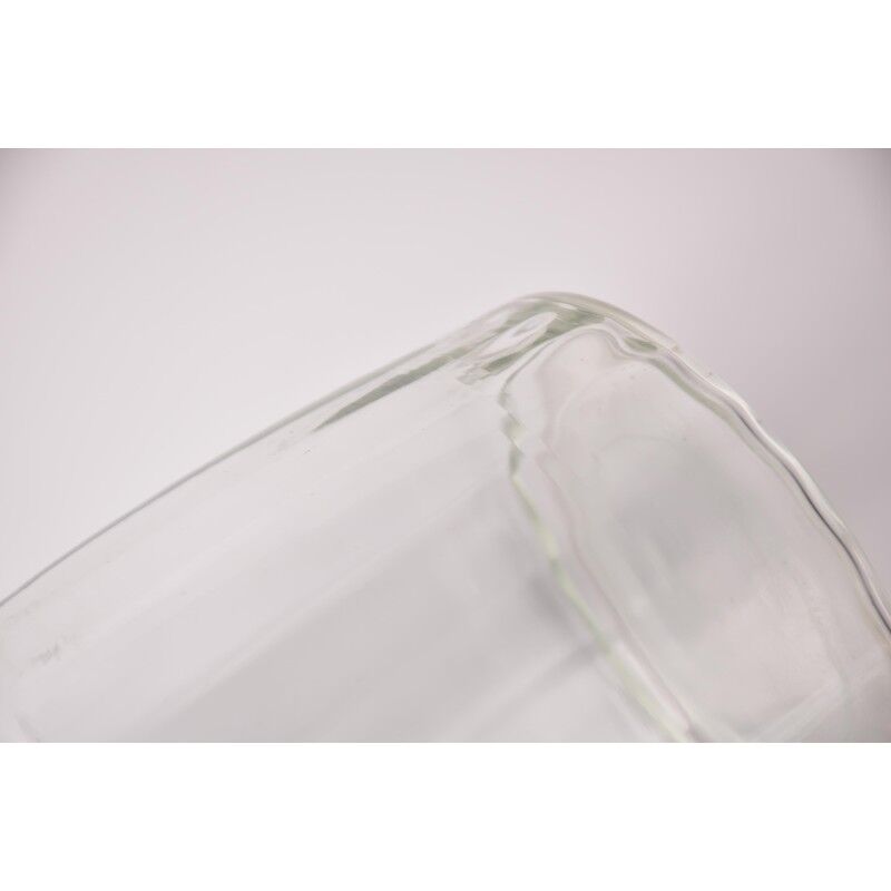 Vintage decanter with stopper | brocante glass wine bottle / wine decanter