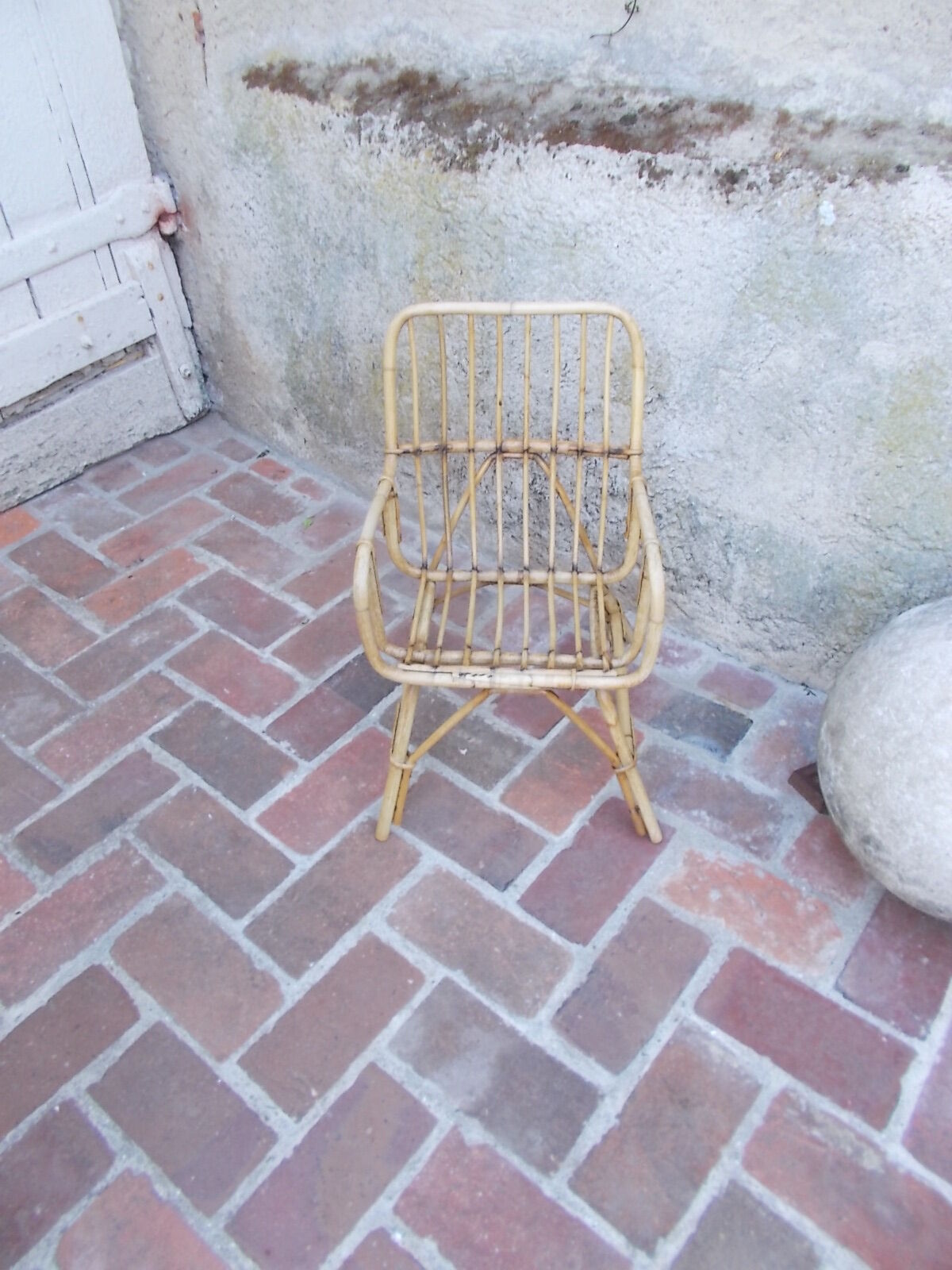 Child rattan armchair