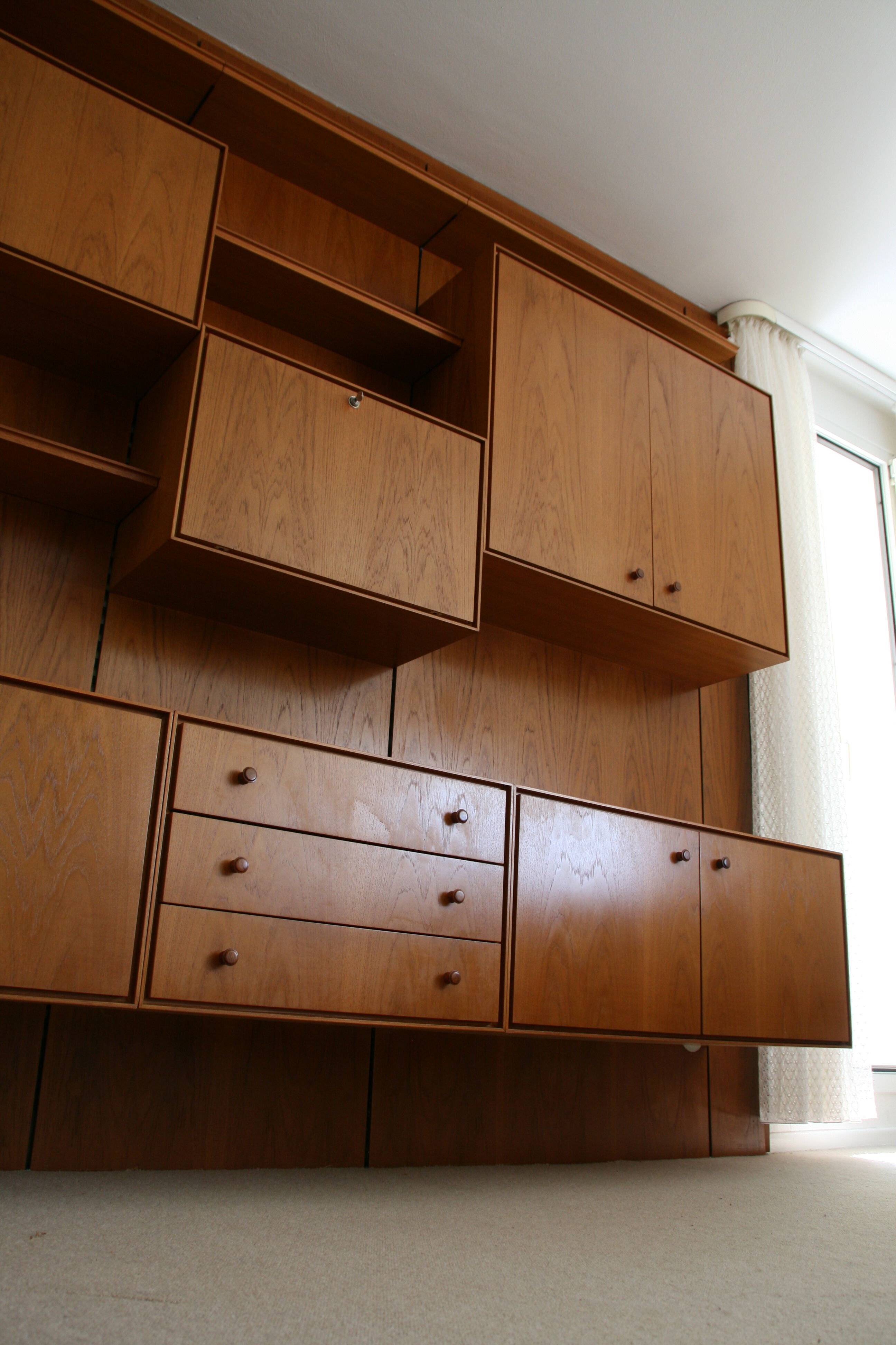 Vintage danish design wall unit by Hulsta