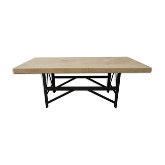 Industrial coffee table