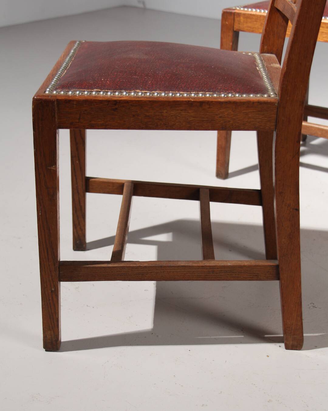 4 Art Deco Oak chairs