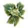 Ceramic dish in the shape of a leaf, 1960s.