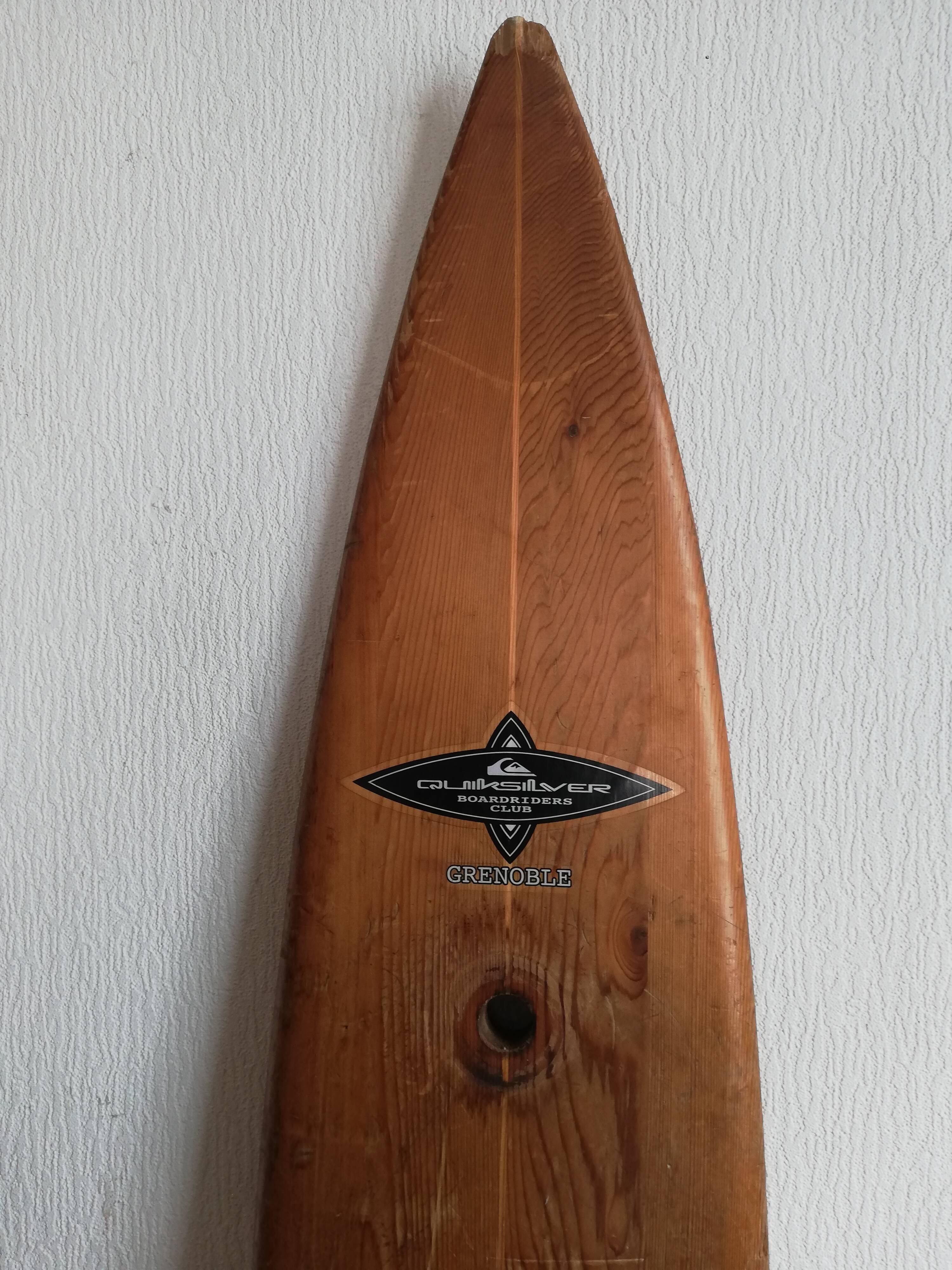 Former wooden surfboard 80