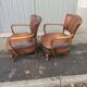 Pair of club chairs