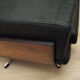 Fauteuil de bureau en cuir, design danois, années 1970, production: Danemark