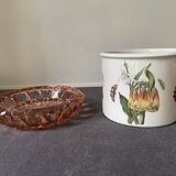 Vintage plant pot “The Botanic Garden”