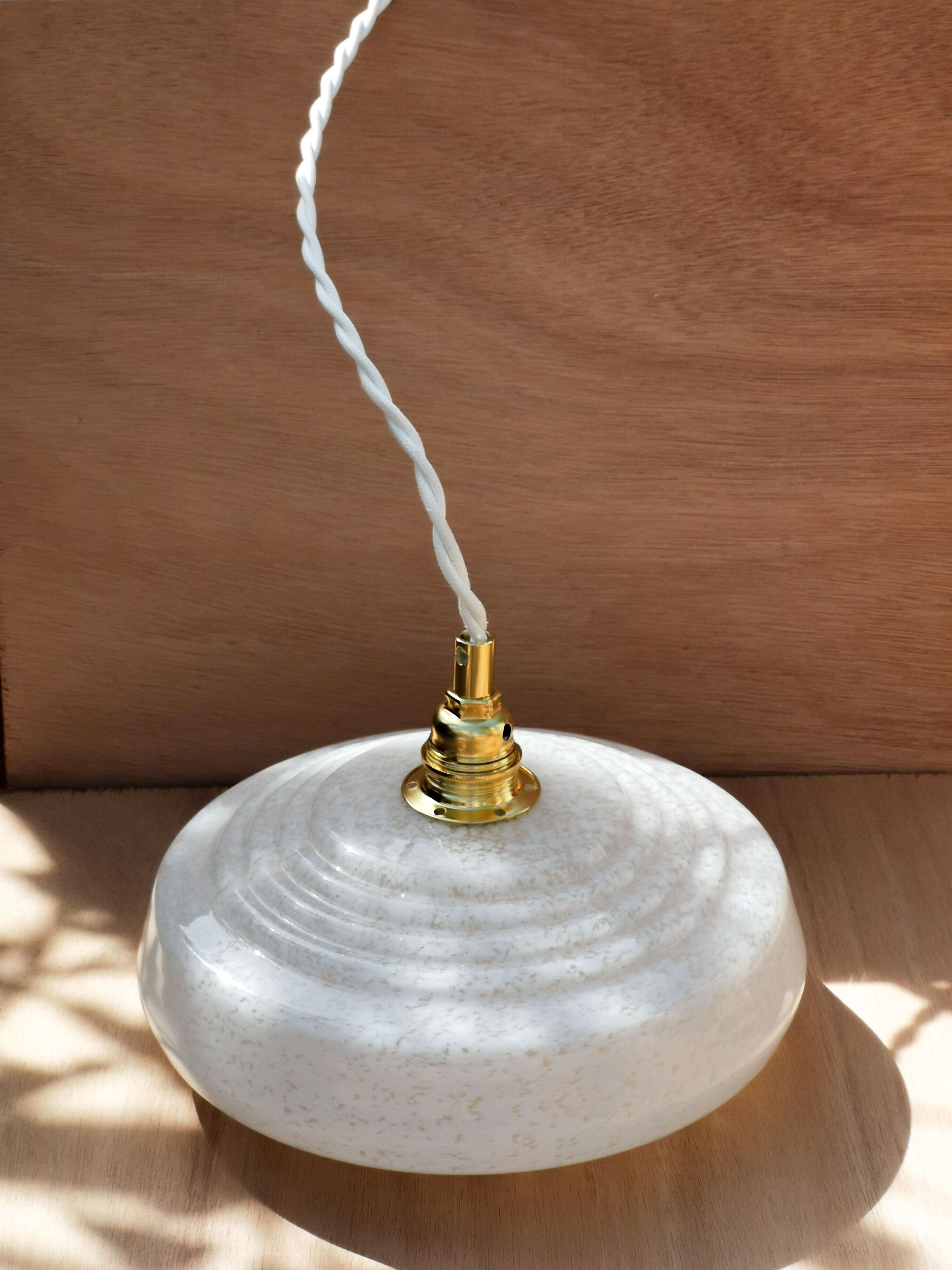 Round walkman clichy glass