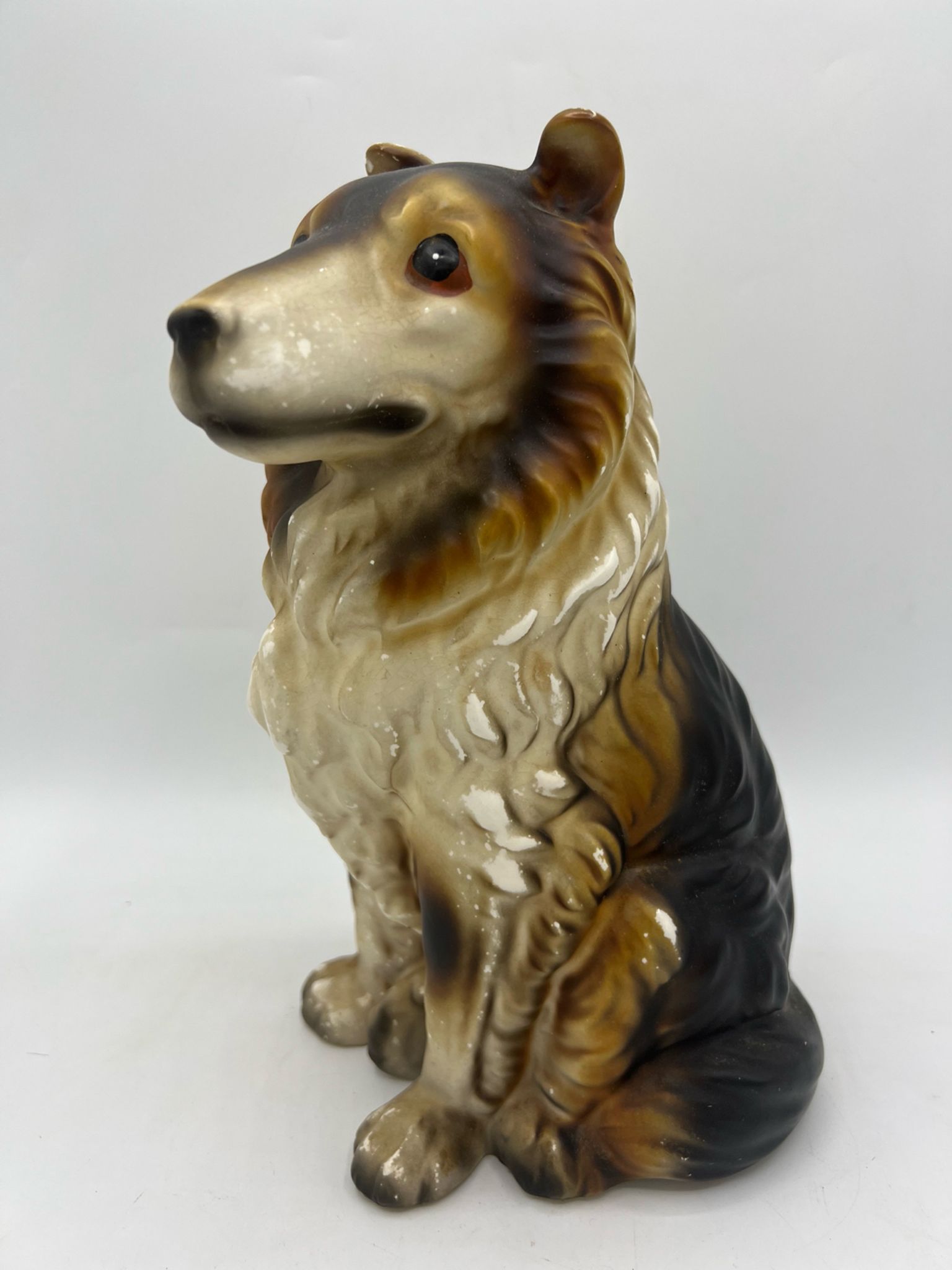 Vintage ceramic dog