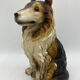 Chien céramique vintage