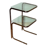 Service/end of vintage canape 1970 double tray