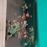 Black lacquered Chinese sideboard