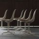 Set of 6 dining chairs 'La Fonda' designed by Charles & Ray Eames for Herman Miller