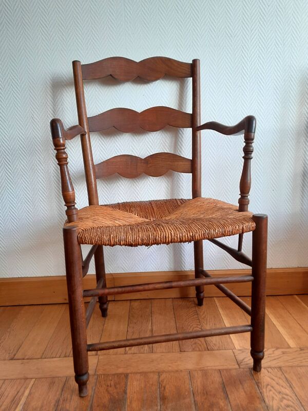Fauteuil de nourrice, style provençal 19ème siècle