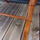 Table d'appoint en bambou pliable