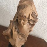 Terracotta statue by Nico Venzo