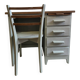 Vintage children's desk with chair