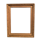 Old gilded wooden frame
