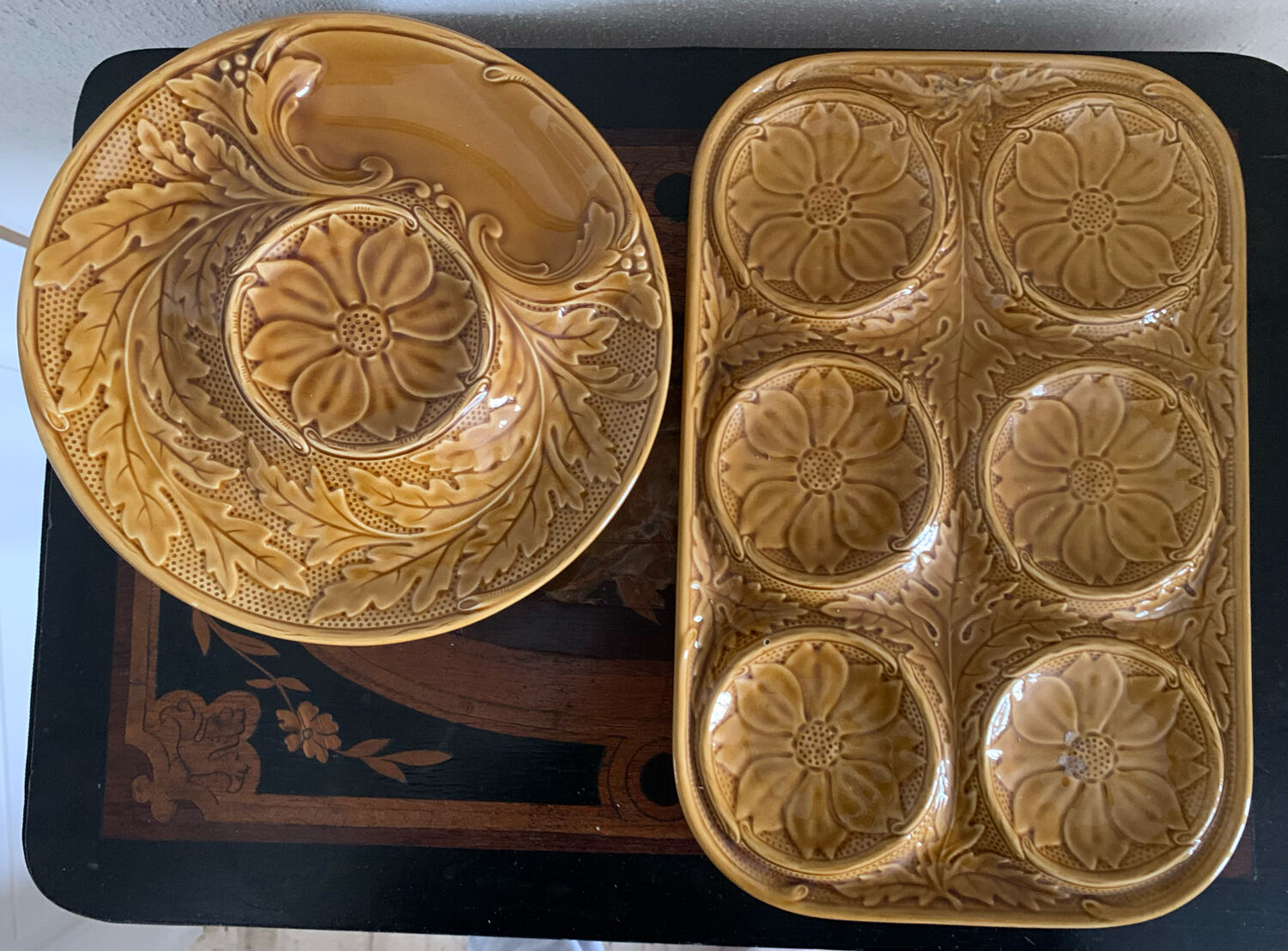 Artichoke service by Gien