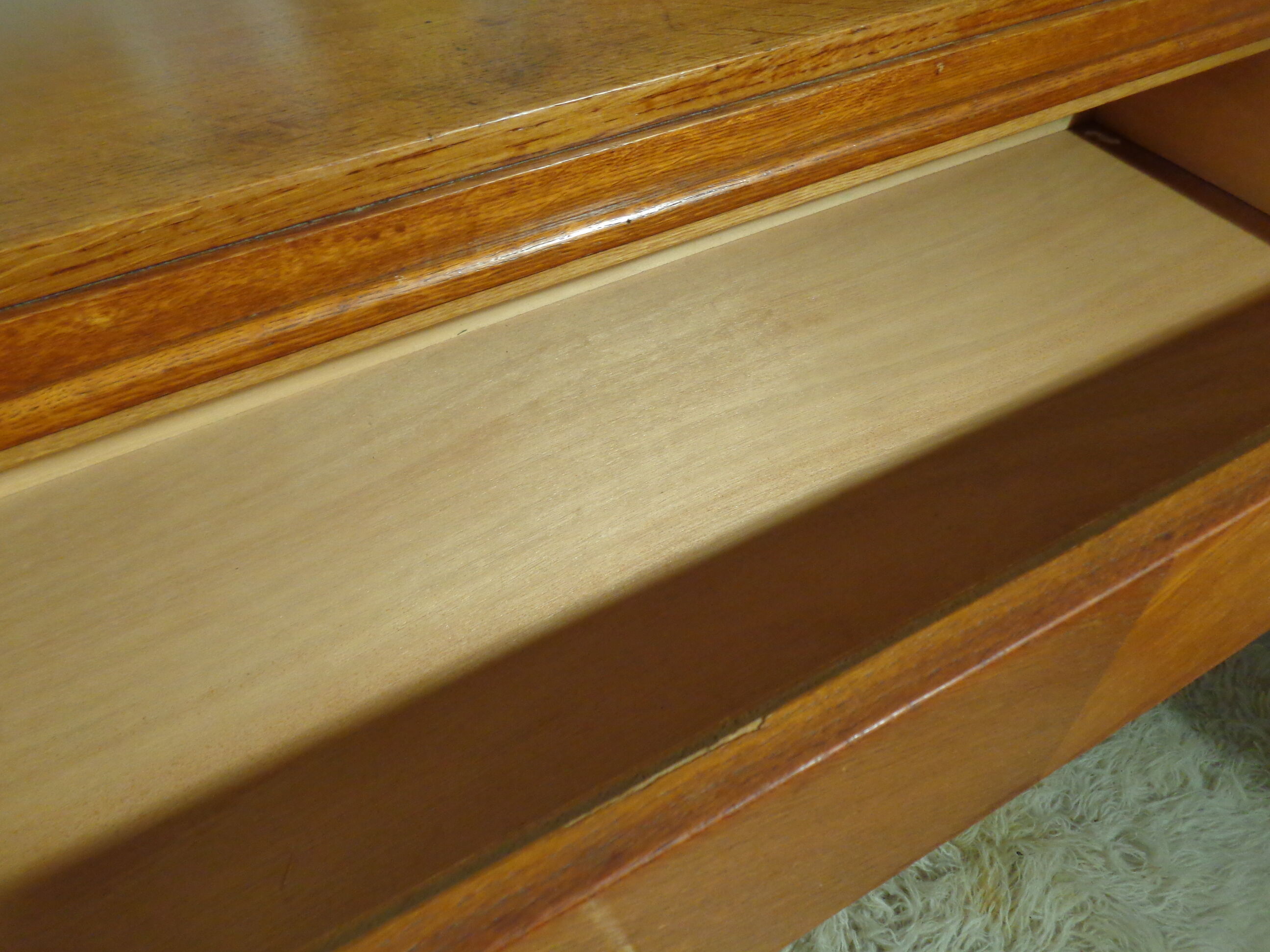 Vintage dresser from the 50s feet compass