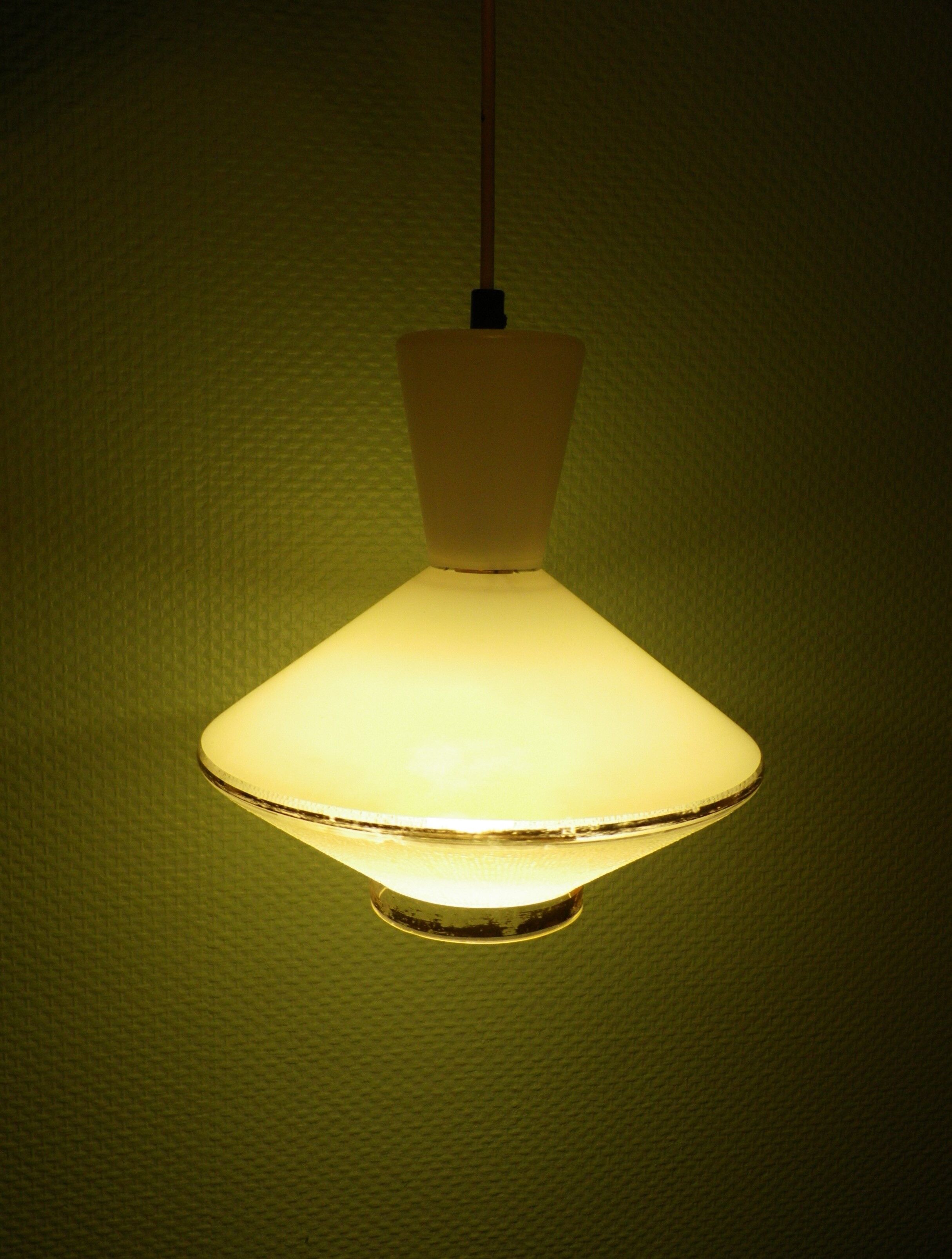 Vintage diabolo pendant lamp 1950/1960 Scandinavian design