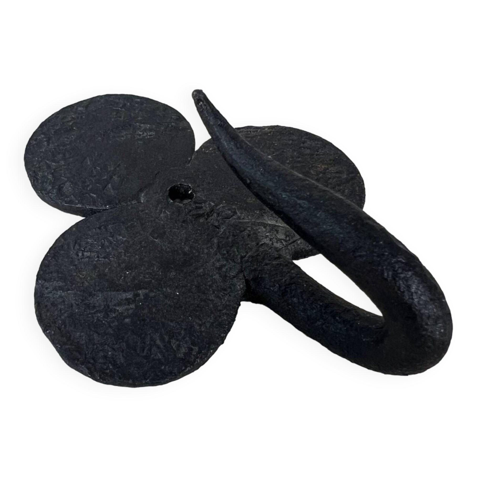 Cast iron coat hook “Clover”