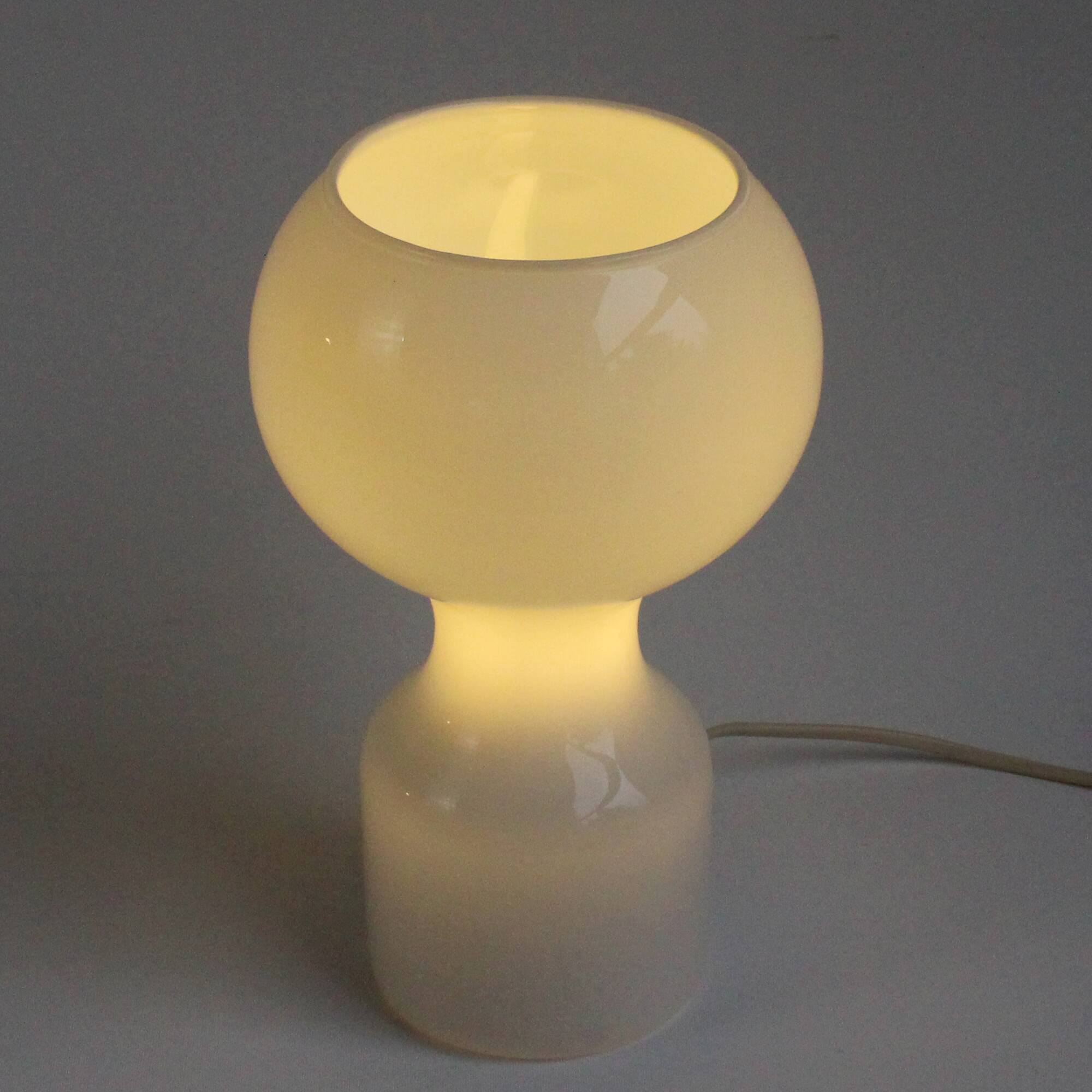 Vintage table lamp in opaline "Tahiti" - J.P. Emonds Alt for Philips