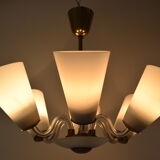 Mid-century Chandelier/kamenicky Senov,1960's.