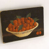 Small still life with cherries