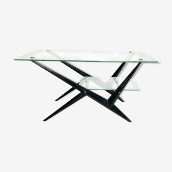 Table basse italienne des années 1950 par Angelo Ostuni