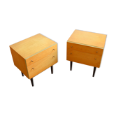 Pair of vintage bedside tables 1960
