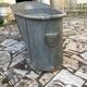 Baignoire en zinc du XIX°