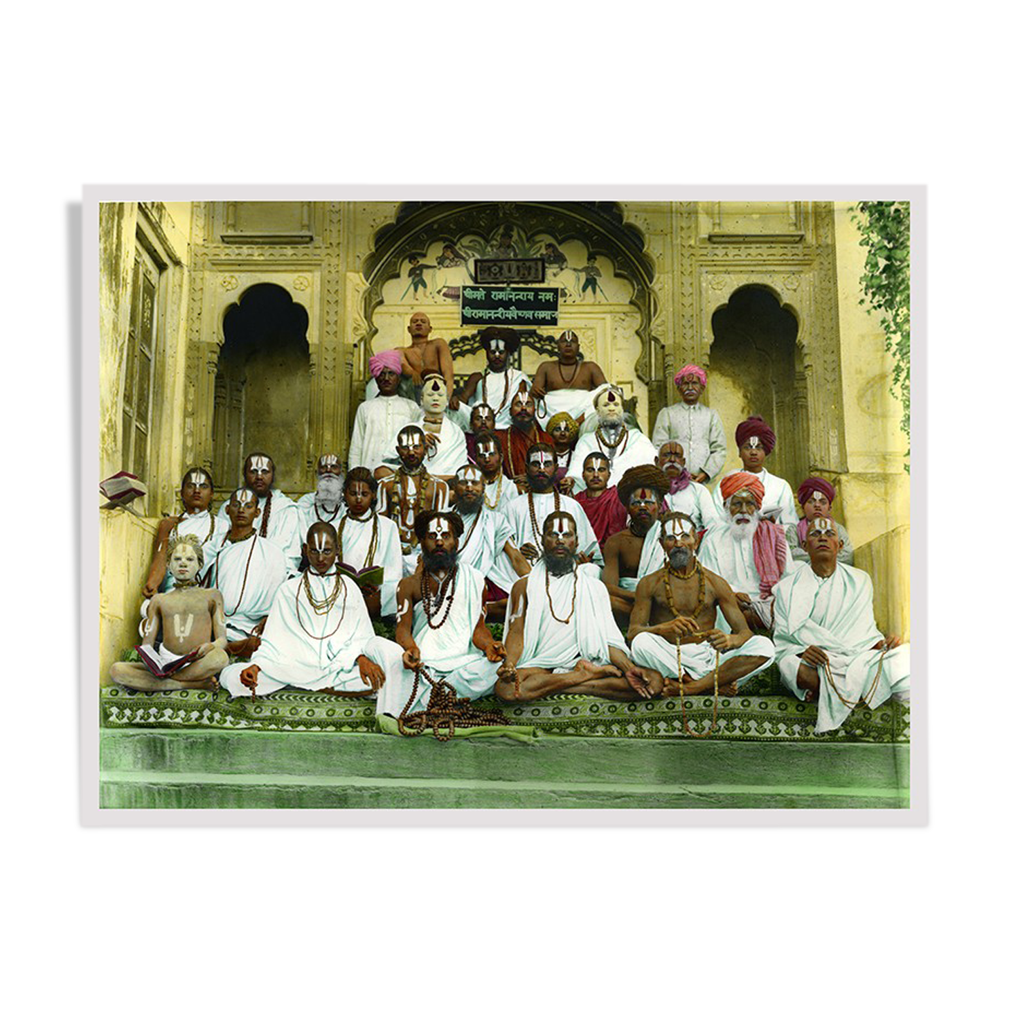 Colorful old photography Rajasthan circa 1920