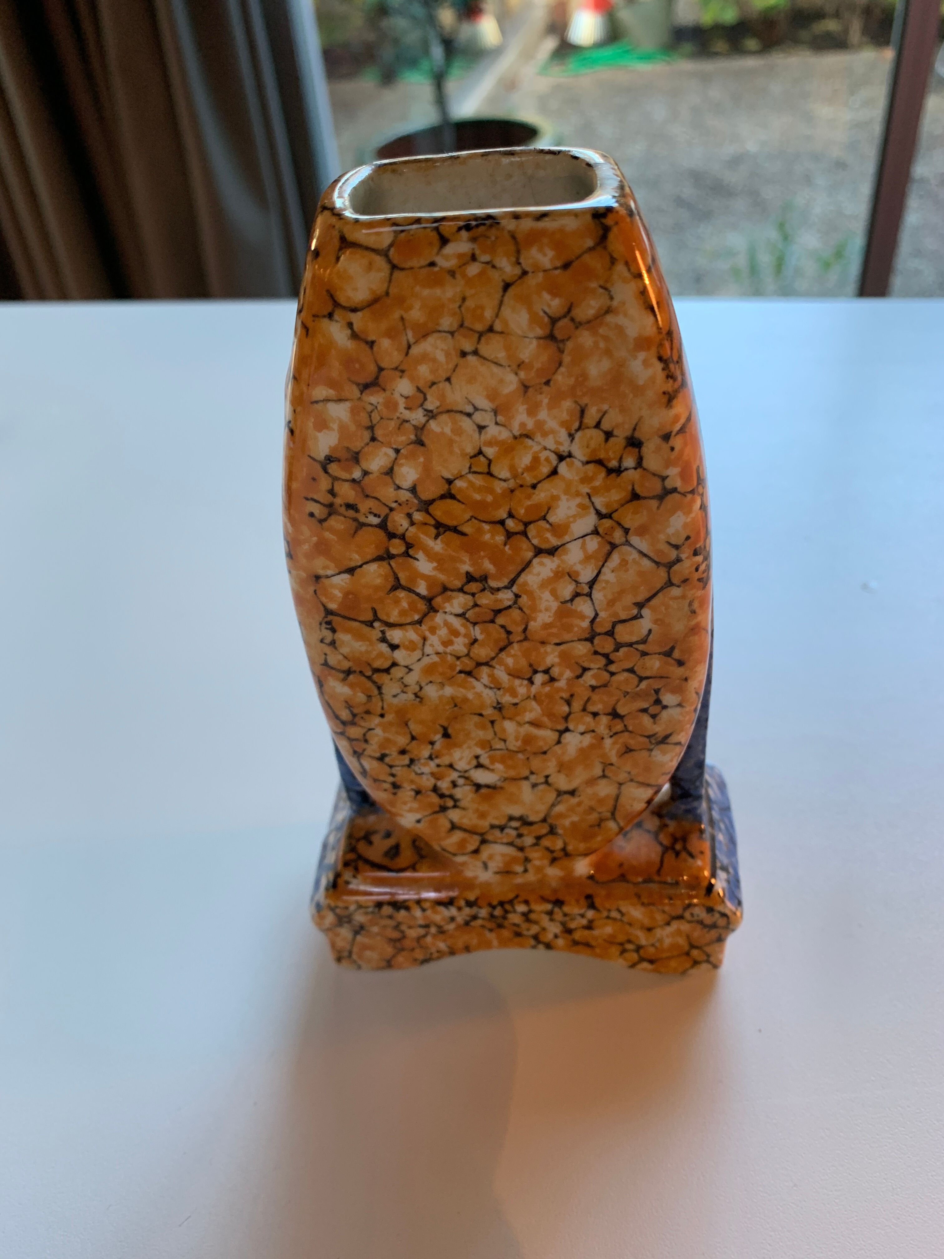 Small art deco ceramic vase